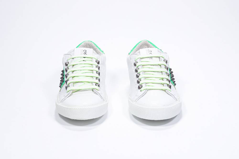 Leather Crown STUDLIGHT | Verde neon - BASSE - Uomo In Linea