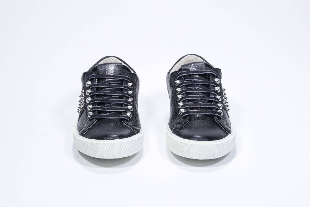 Leather Crown STUDLIGHT | Nero - BASSE - Uomo Qualità