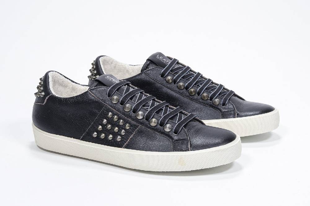 Leather Crown STUDLIGHT | Nero - BASSE - Uomo Vendita