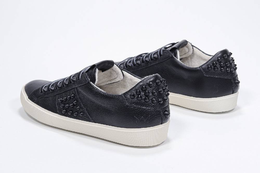 Leather Crown STUDLIGHT | Tutto nero - BASSE - Uomo Pezzi Unici