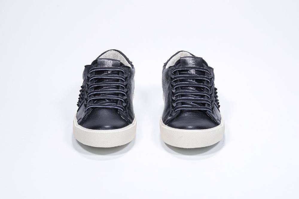 Leather Crown STUDLIGHT | Tutto nero - BASSE - Uomo Pezzi Unici
