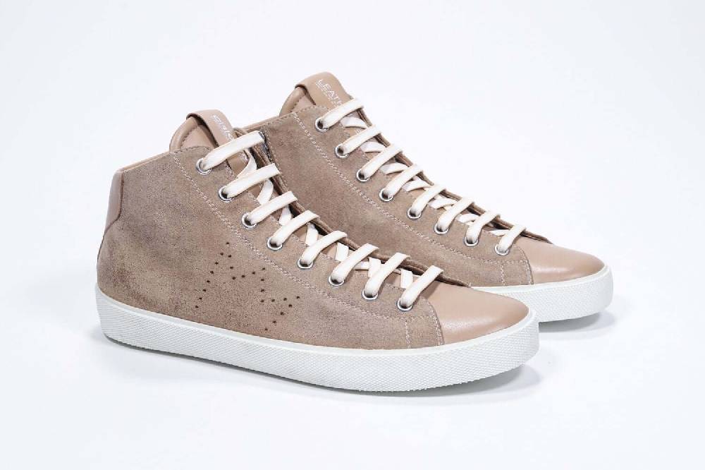 Leather Crown EARTH | Cuoio - Mid Top - Uomo Fino Al -60%