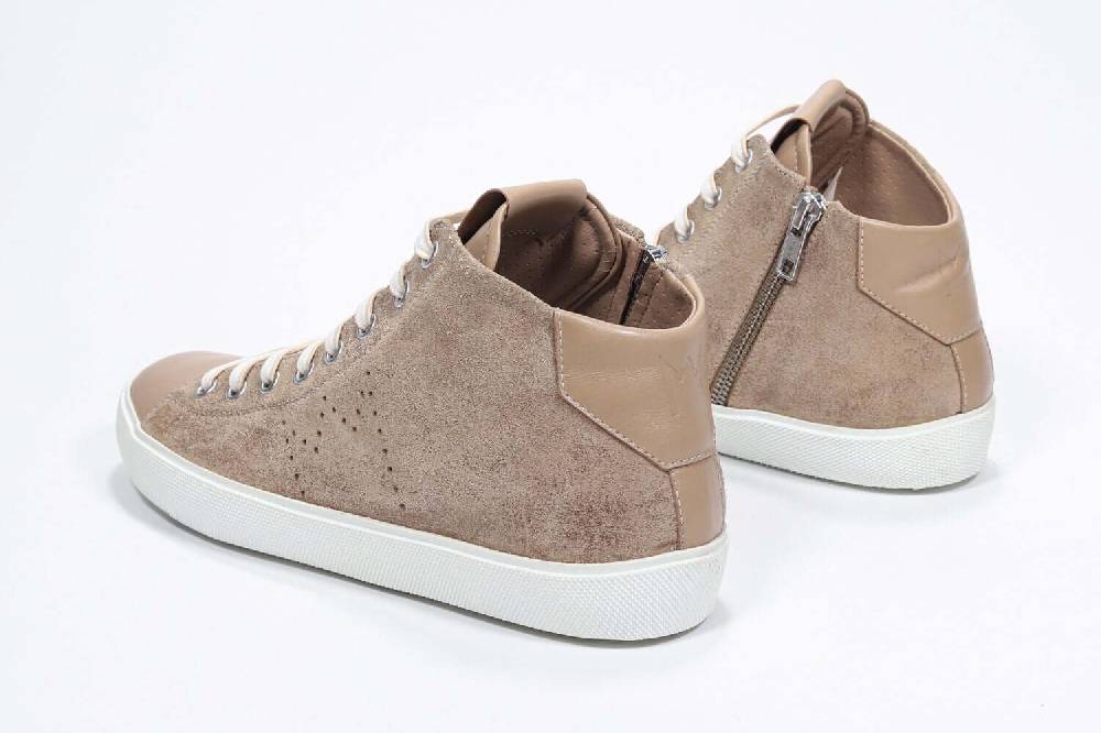 Leather Crown EARTH | Cuoio - Mid Top - Uomo Fino Al -60%