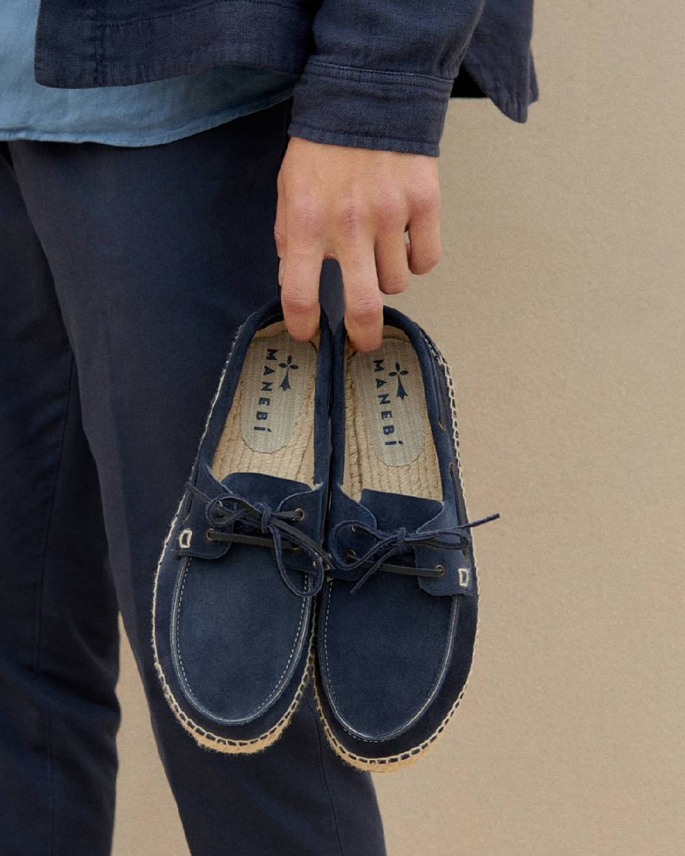 Manebí Scarpe da barca - Hamptons - Patriot Blu Fornitura limitata