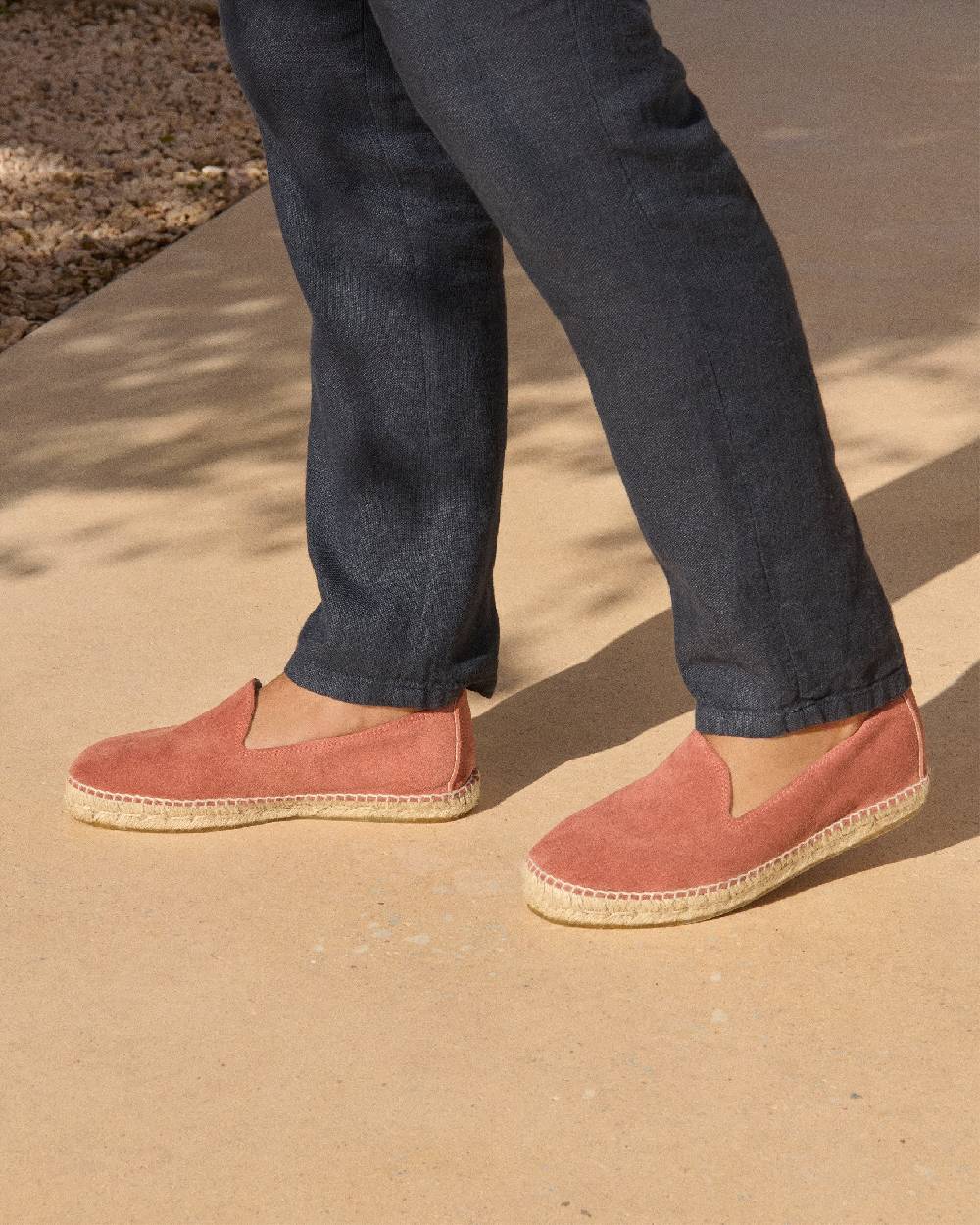 Manebí Suede Espadrilles - Hamptons Terracotta Offerta per la Festa della Mamma
