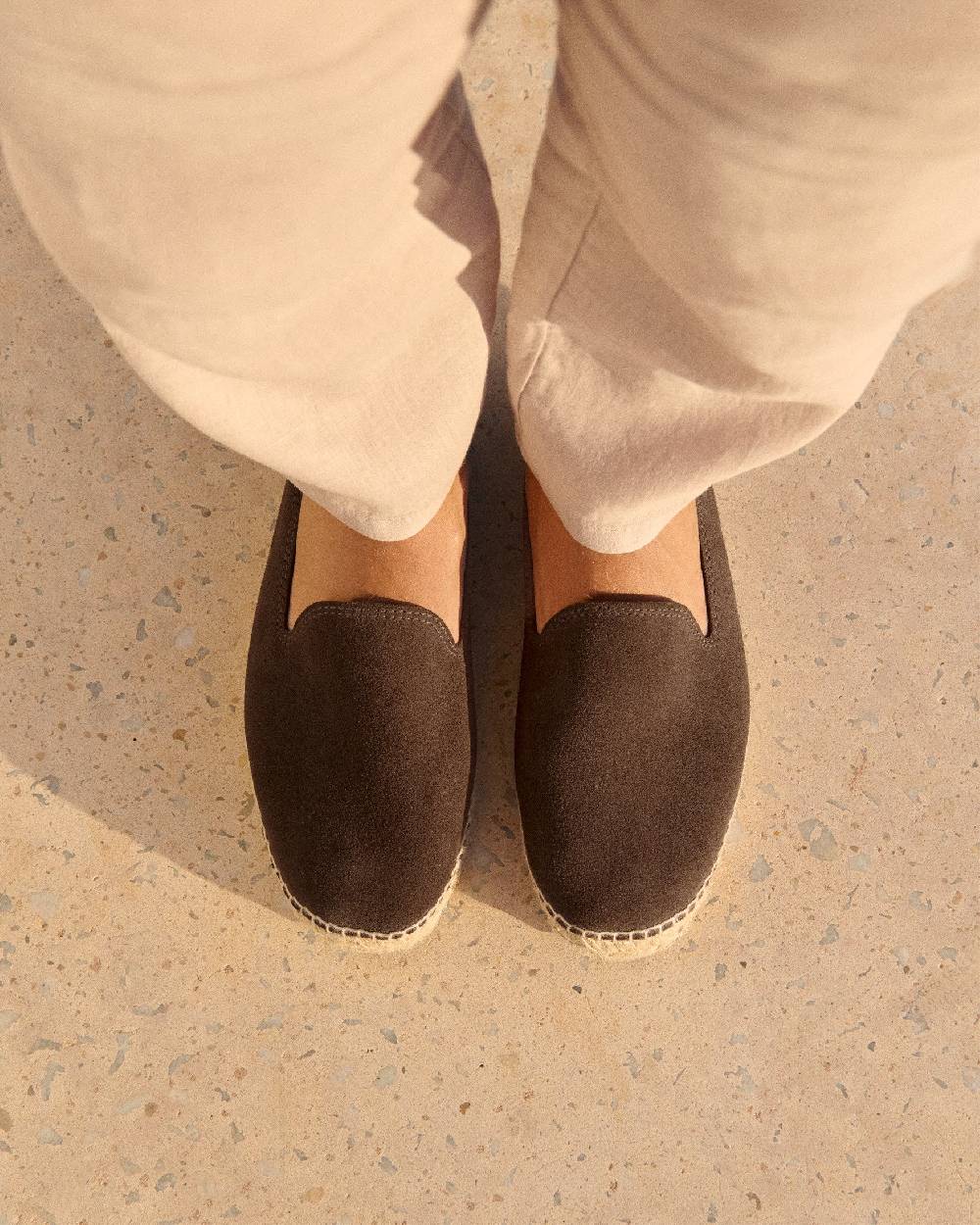 Manebí Suede Espadrilles - Cocoa Offerta San Valentino