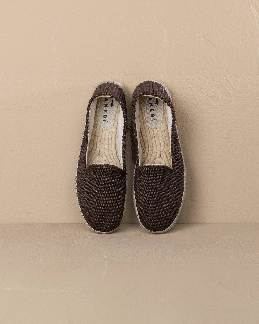Manebí Raffia Espadrilles - Cocoa Offerta Anniversario