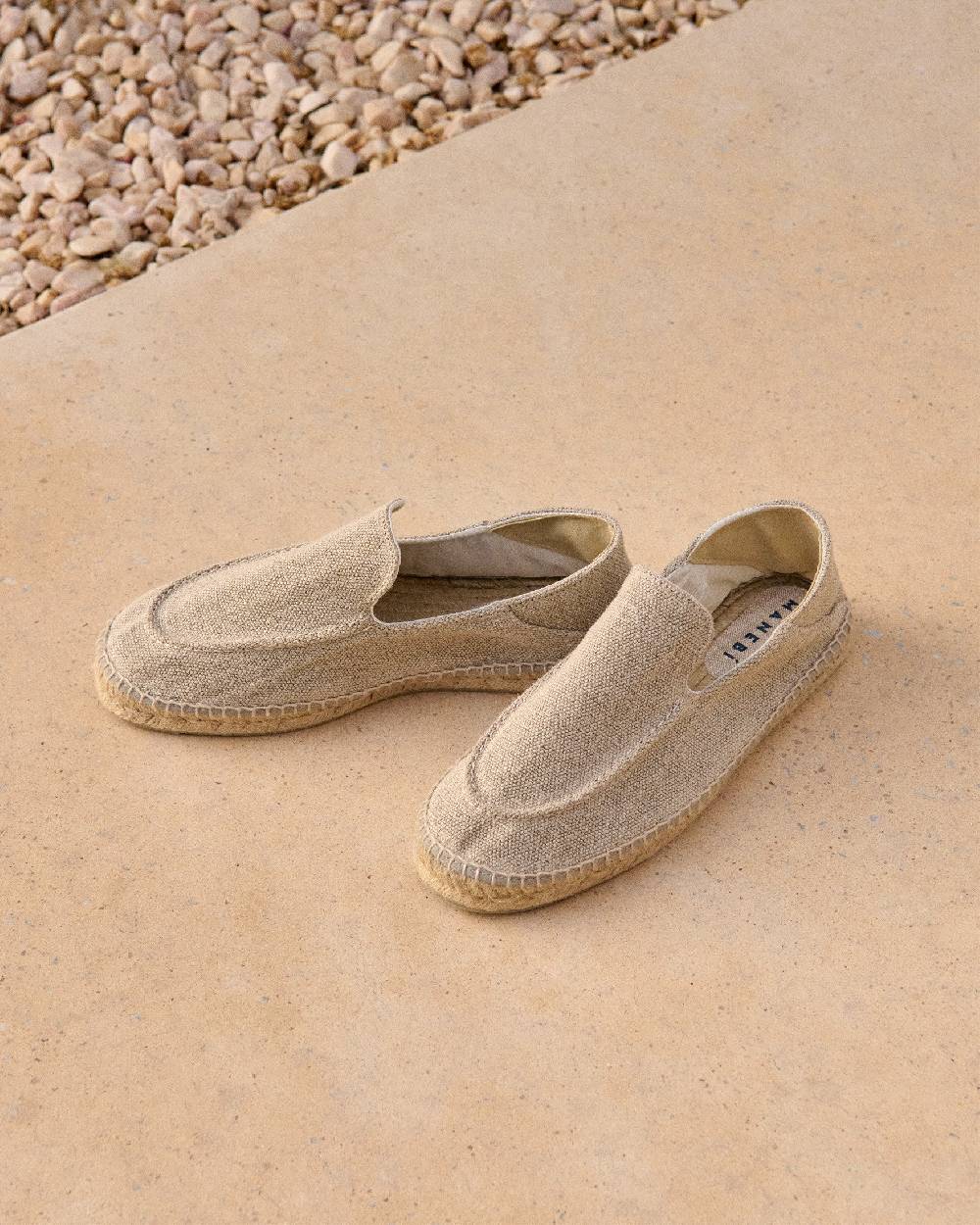 Manebí Organic Hemp Traveler Loafers|Espadrilles - Natural Offerta migliore