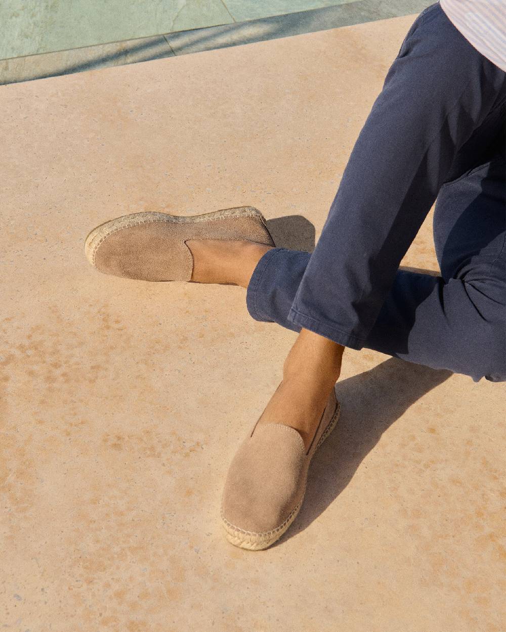 Manebí Espadrillas - Hamptons - Vintage Taupe Grandi sconti