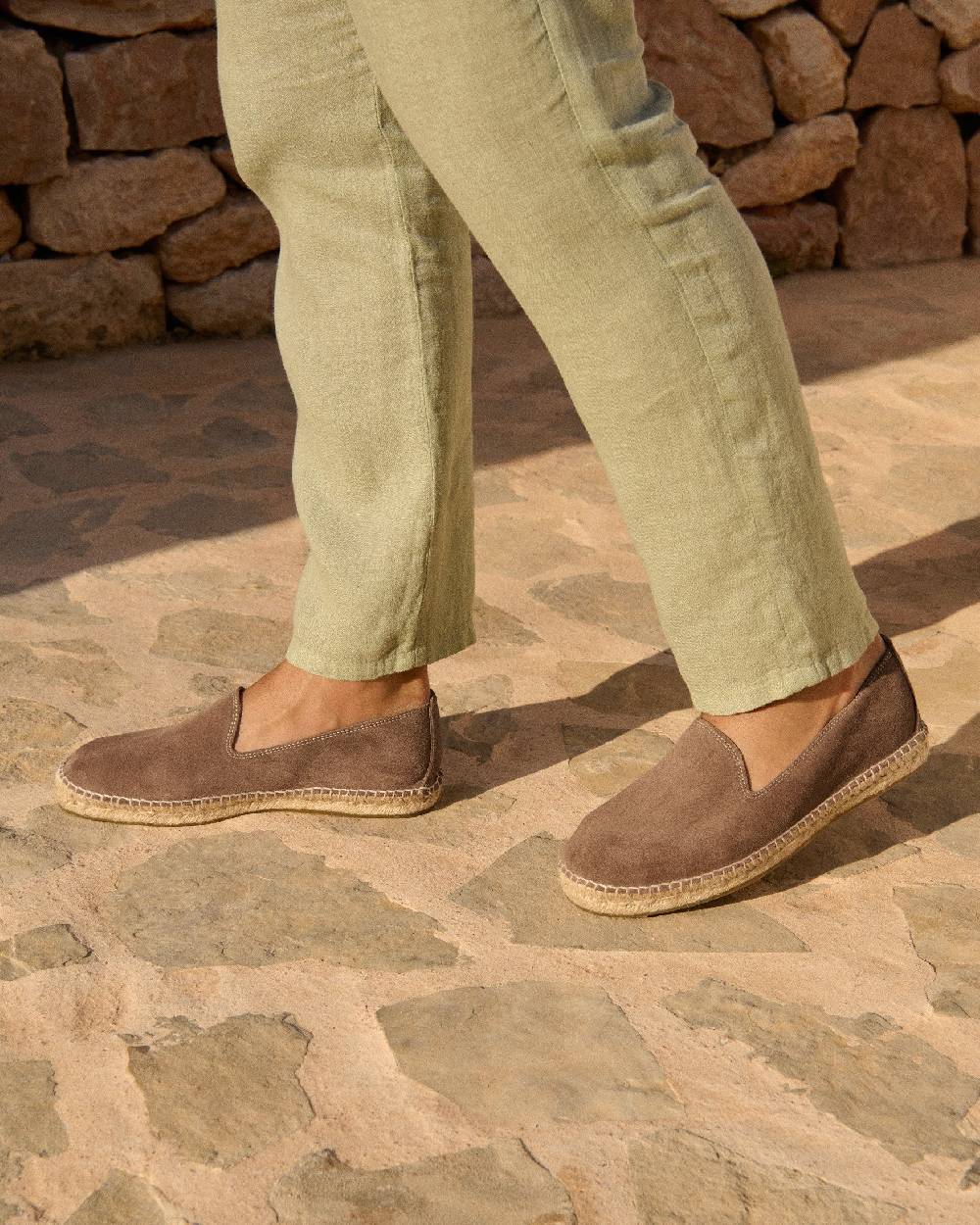 Manebí Espadrillas - Hamptons - Moka Prezzo basso