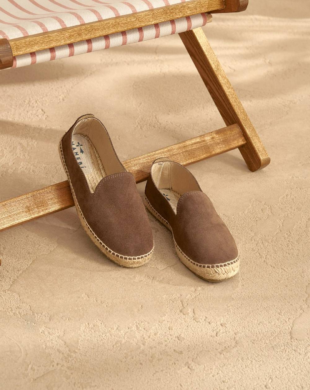 Manebí Espadrillas - Hamptons - Moka Prezzo basso
