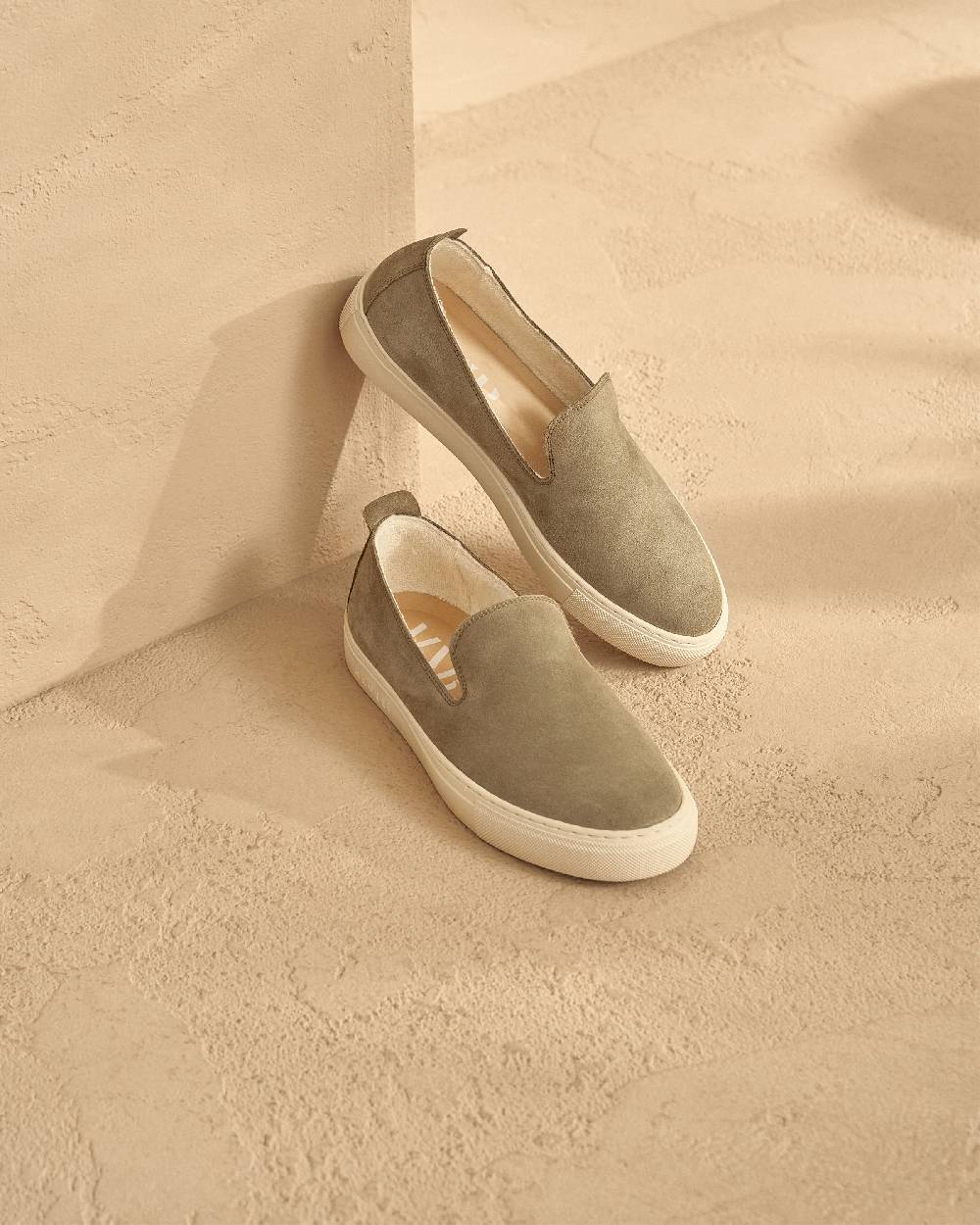 Manebí Slip-On in pelle scamosciata - Hamptons - Forest Ritorno libero