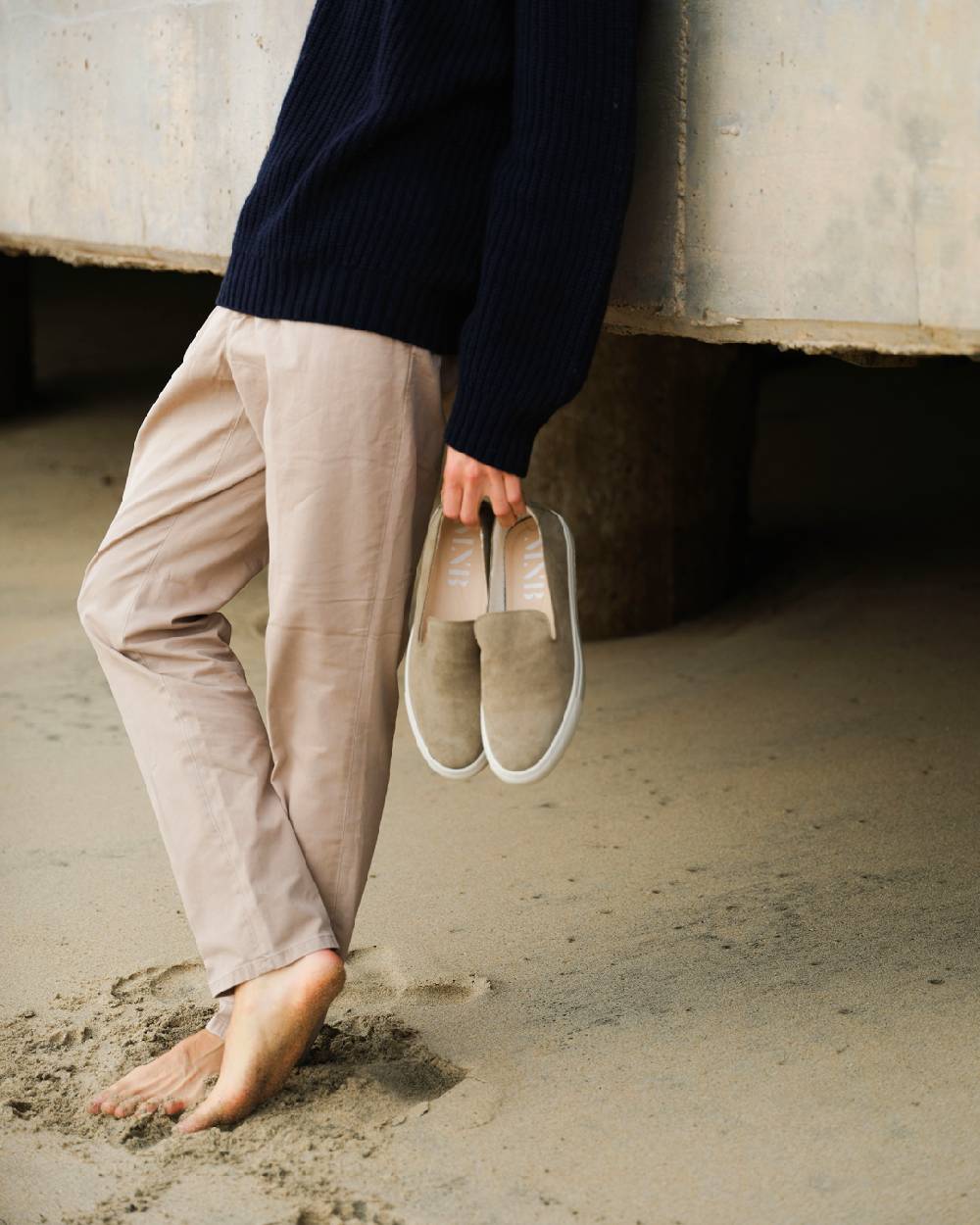 Manebí Slip-On in pelle scamosciata - Hamptons - Forest Ritorno libero