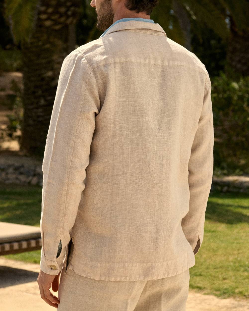 Manebí Irish Linen Savana Jacket - Kaki Beige Only for today