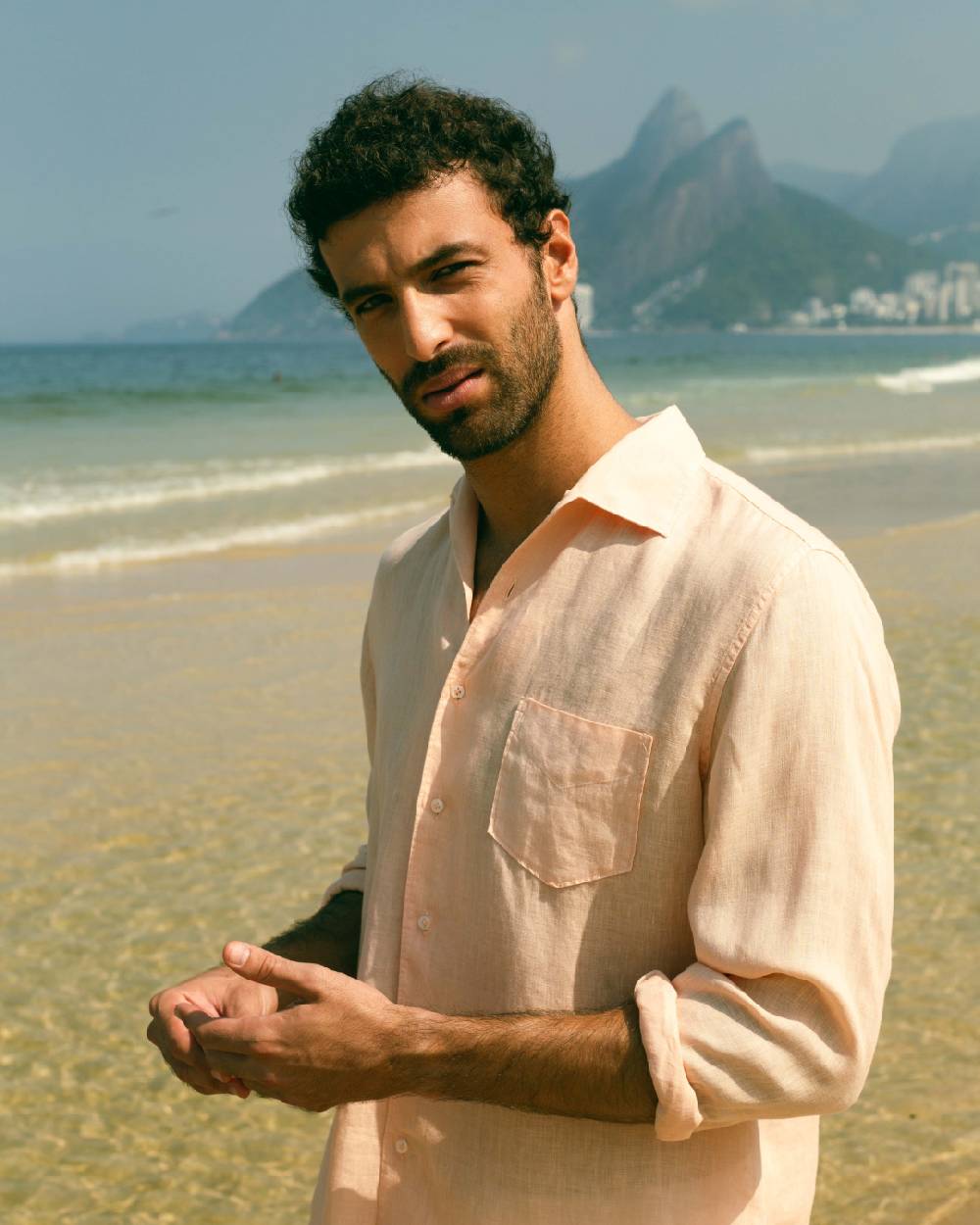 Manebí Washed Linen Panama Shirt - Spanish Villa Italy