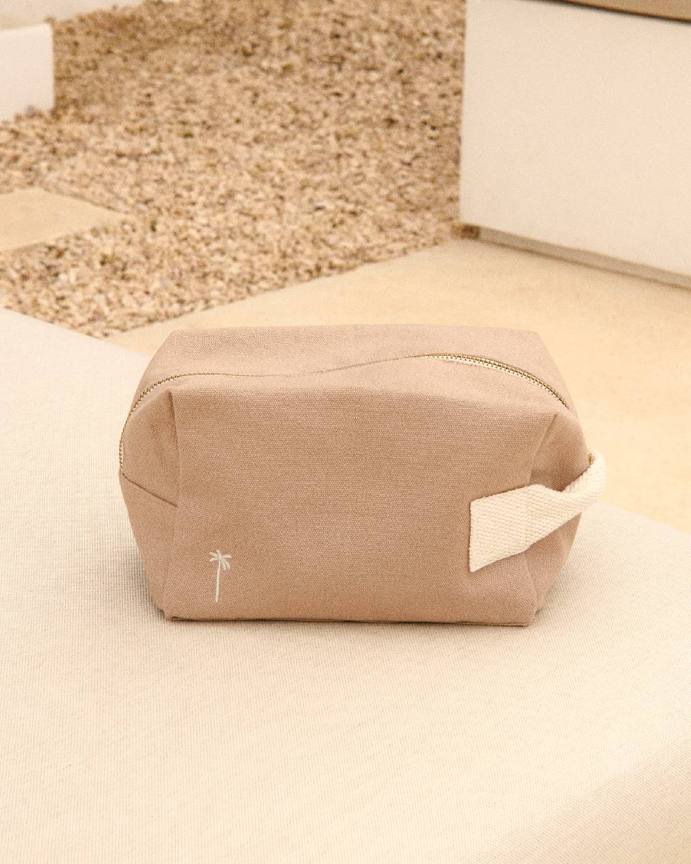 Manebí Canvas Large Beauty - Desert With Ecru Logo Saldi Di Fabbrica