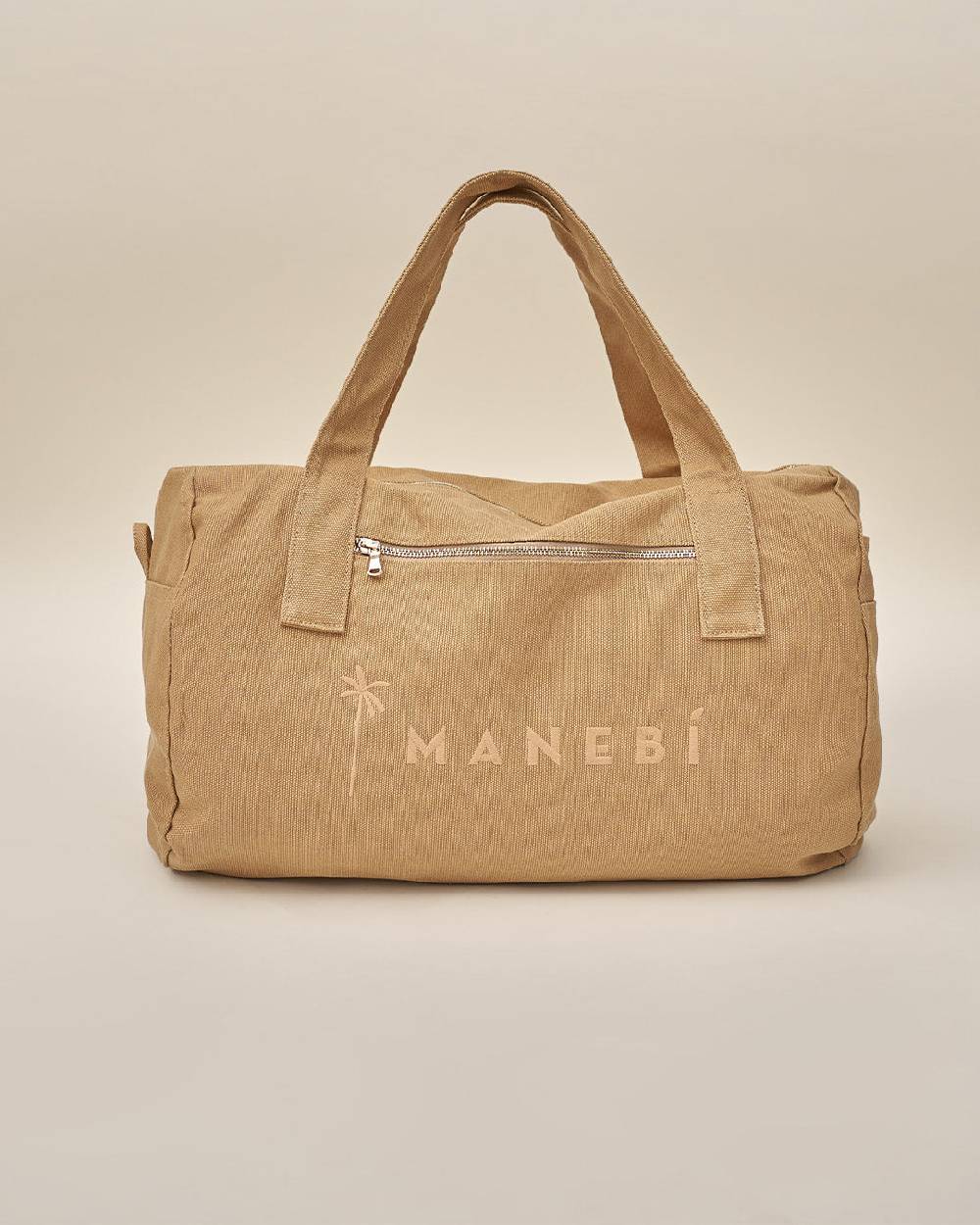 Manebí Canvas Weekend Bag - La Havana Cuero Nuova