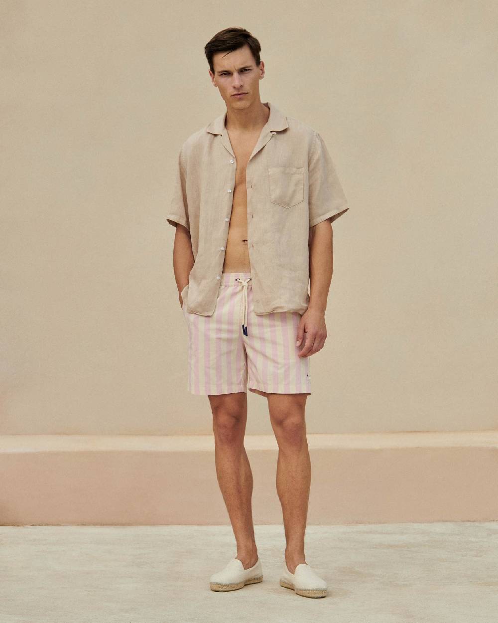 Manebí Printed Swim Shorts - Antique Rose Black Friday