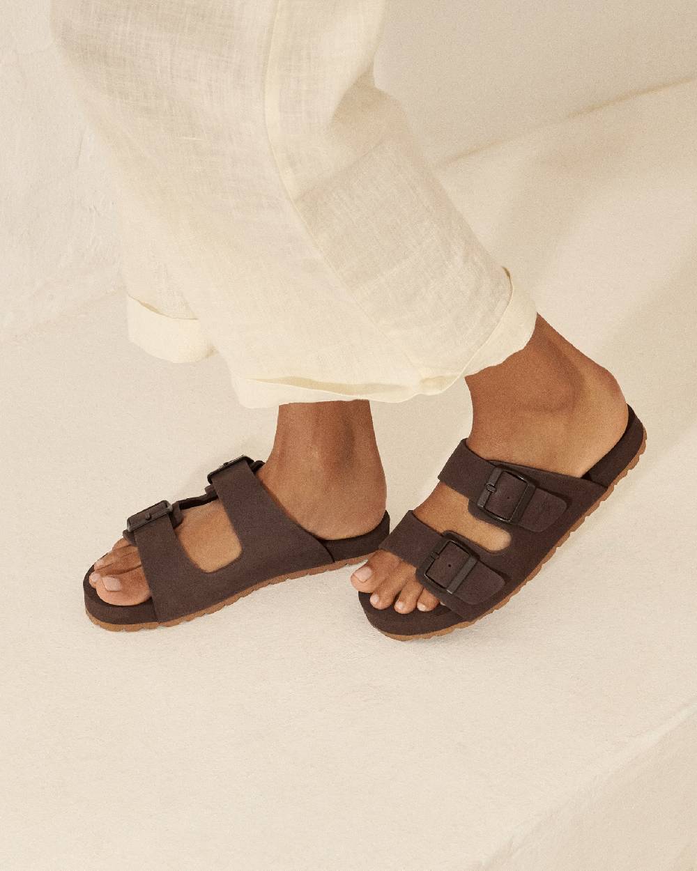 Manebí Eva Nordic|Swim Sandals - Cocoa Offerta settimanale