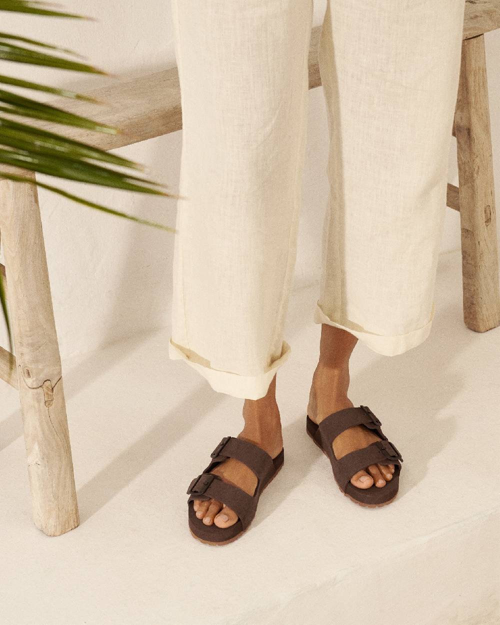 Manebí Eva Nordic|Swim Sandals - Cocoa Offerta settimanale
