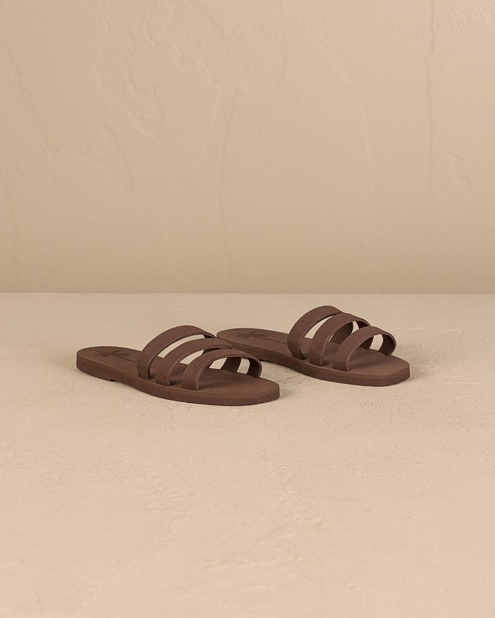 Manebí Eva Three Bands|Swim Sandals - Cocoa Ritorno libero