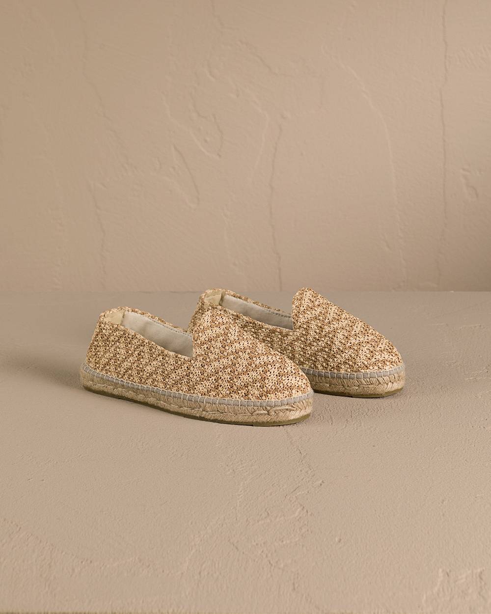 Manebí Raffia Zig Zag Espadrilles - Cream \u0026 Natural Latest stili