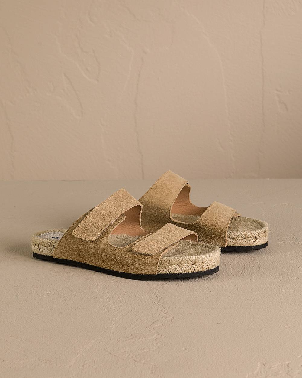 Manebí Suede Strap Nordic Sandals - Washed Beige Fino al 50% di sconto