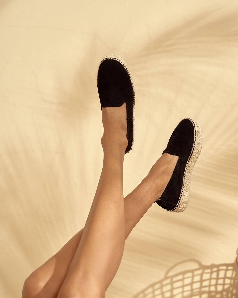 Manebí Espadrillas Doppia Suola - Hamptons - Nere Sconti questo mese