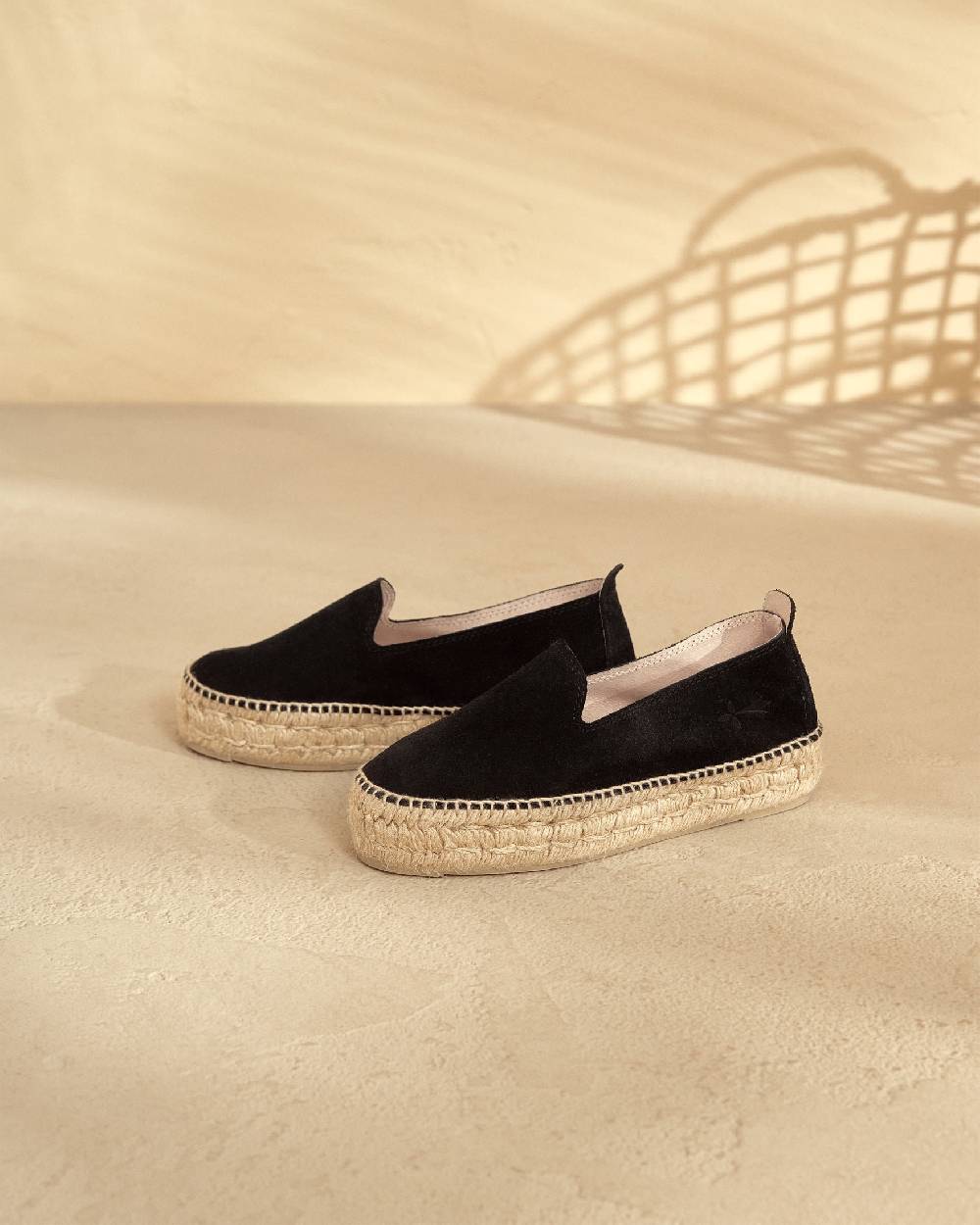 Manebí Espadrillas Doppia Suola - Hamptons - Nere Sconti questo mese