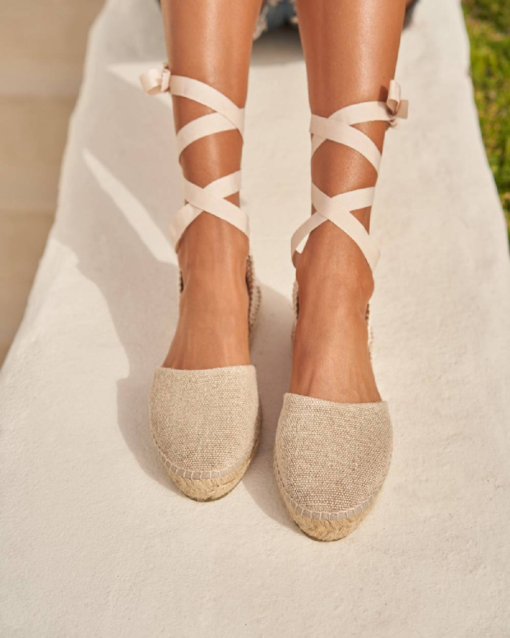 Manebí Organic Hemp Flat Valenciana Espadrilles - La Havana Natural Fino Al -60%
