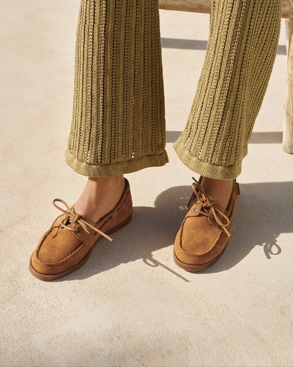 Manebí Suede Boat-Shoes - Hamptons Cuero Novità