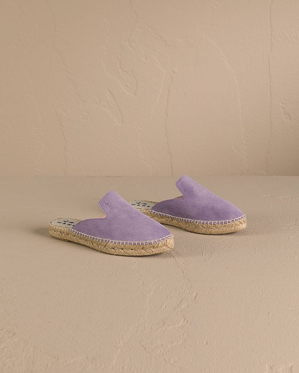 Manebí Suede Mules - Wisteria Lilac Economico