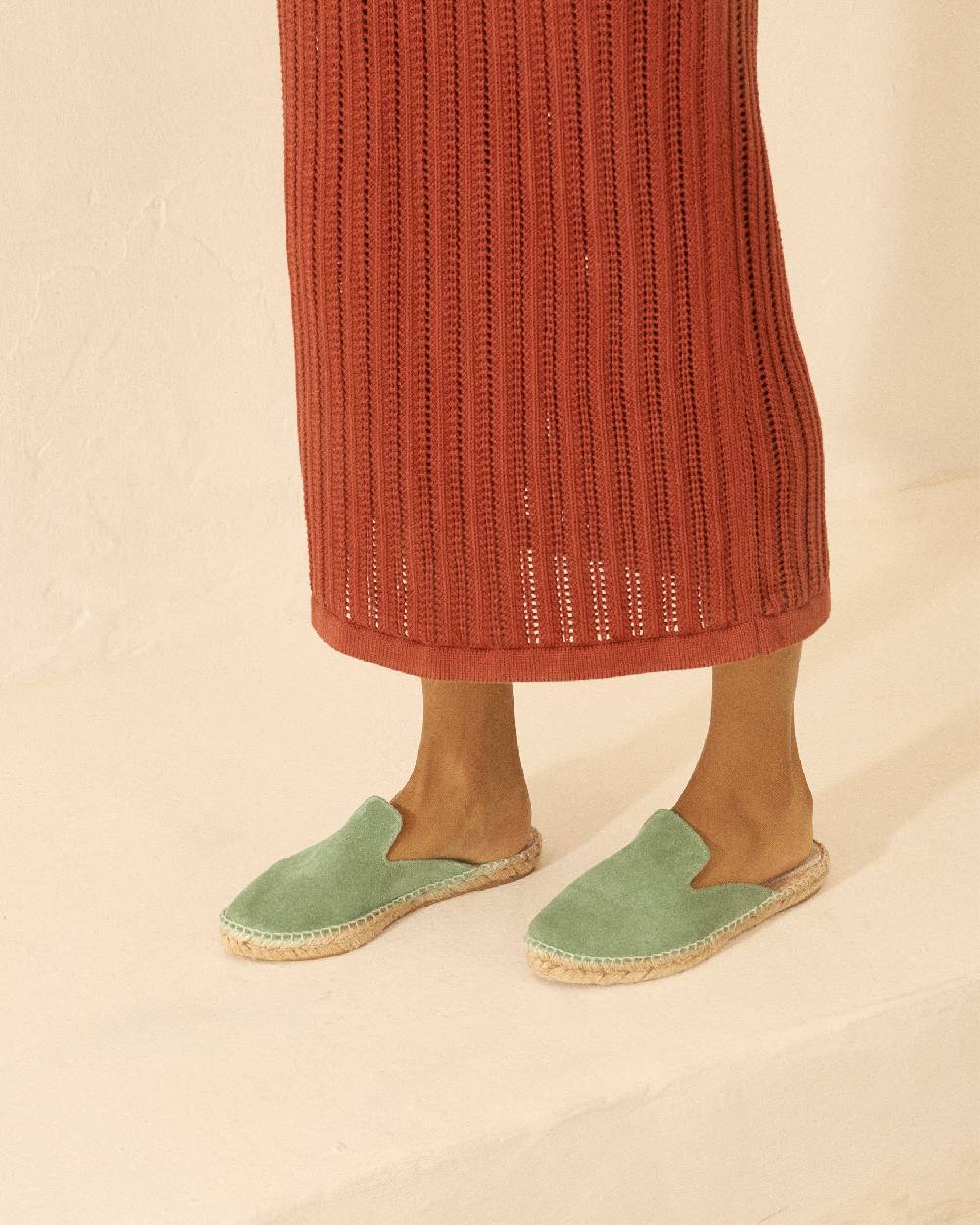 Manebí Suede Mules - Hamptons Sage Online