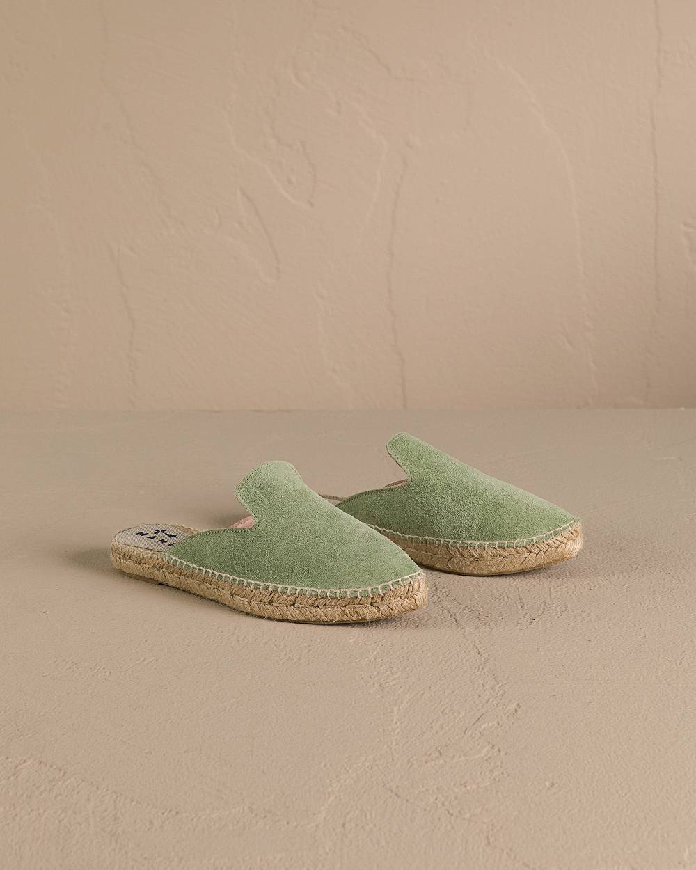 Manebí Suede Mules - Hamptons Sage Online