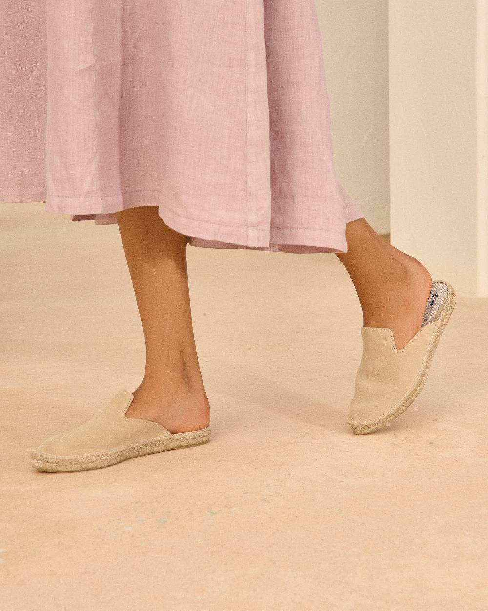 Manebí Sabot - Hamptons - Champagne Beige In Vendita