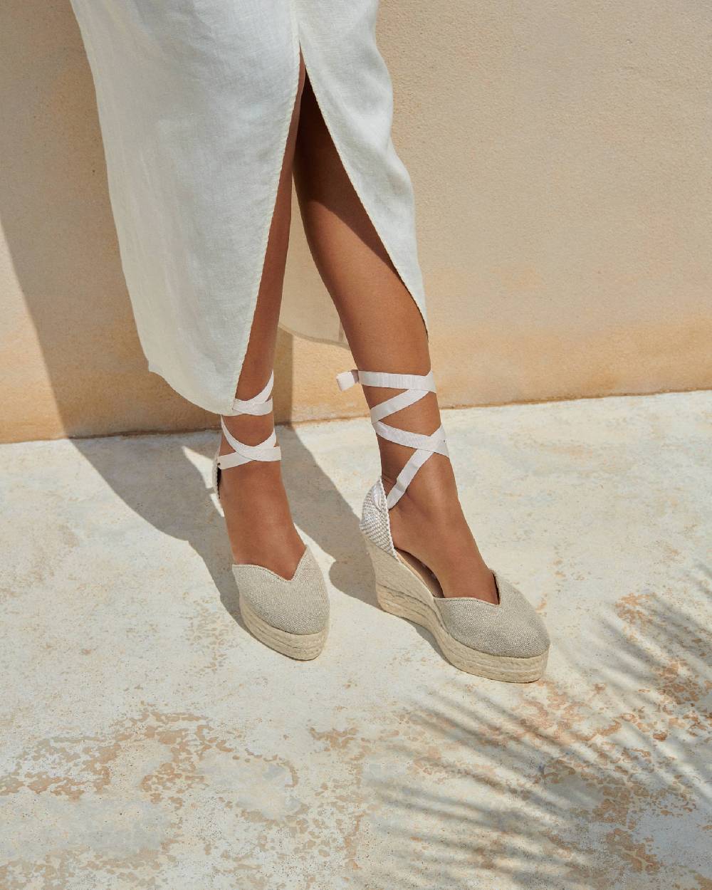Manebí Organic Hemp Heart-Shaped|Wedge Espadrilles - La Havana Natural Smaltimento dello stoccaggio
