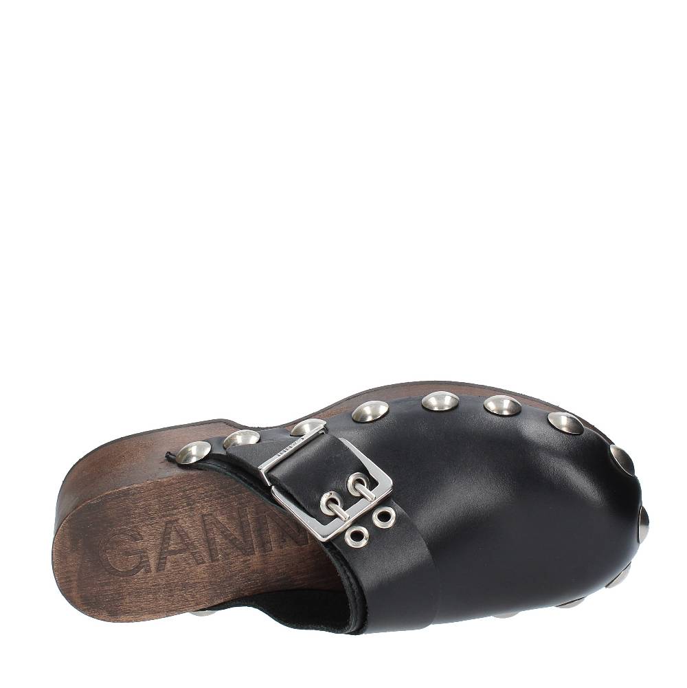 GANNI Mules in pelle Grande vendita
