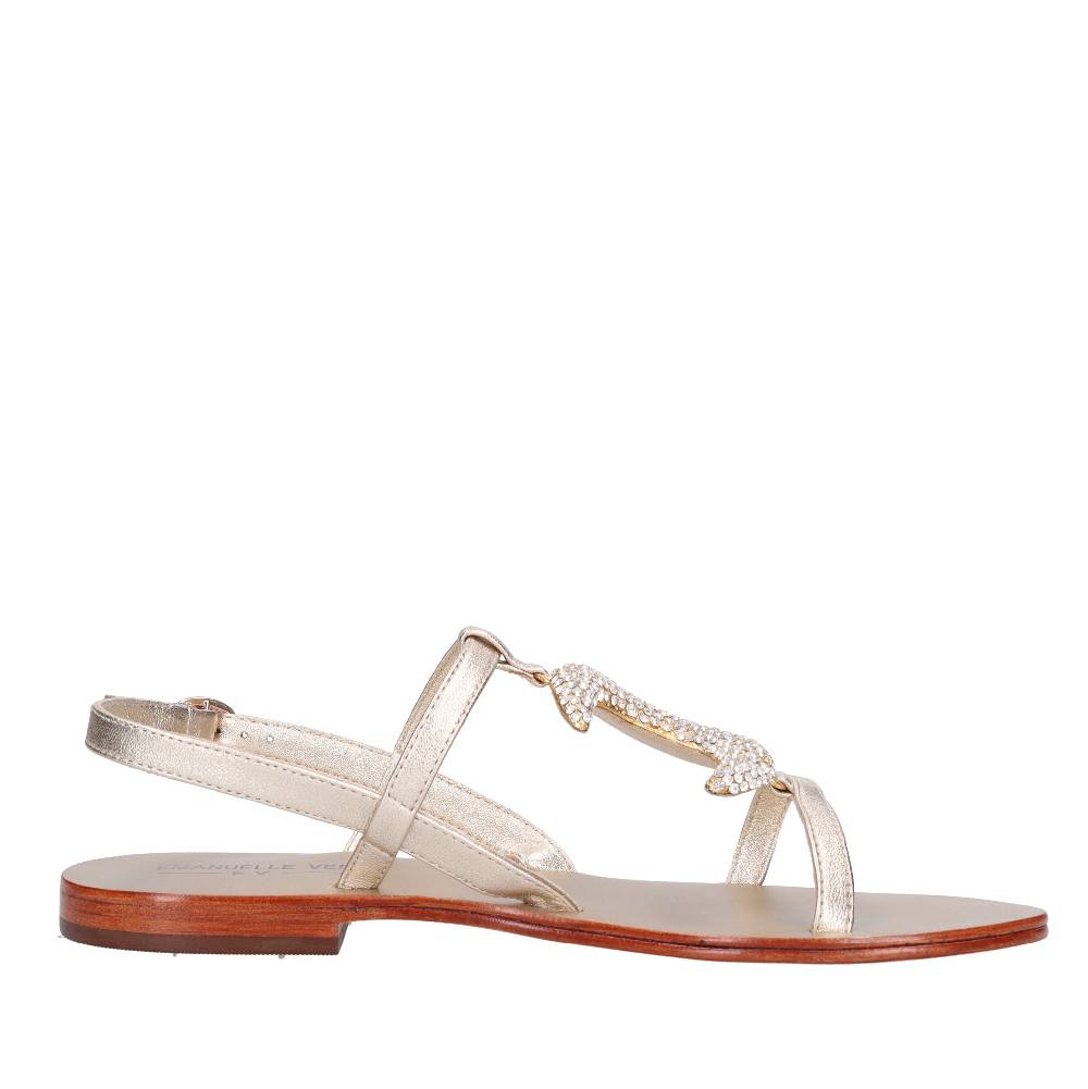EMANUELLE VEE Sandali in pelle Offerta migliore