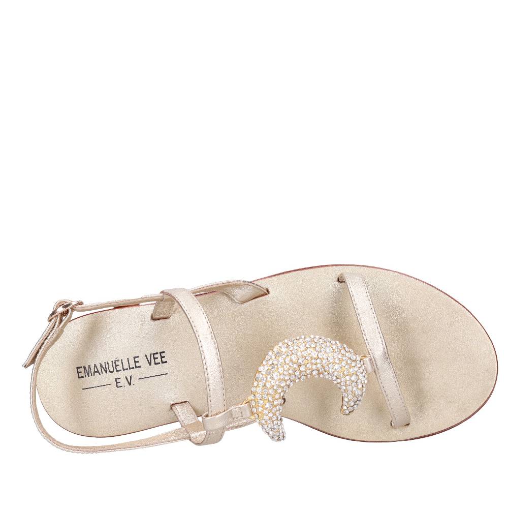 EMANUELLE VEE Sandali in pelle Offerta migliore