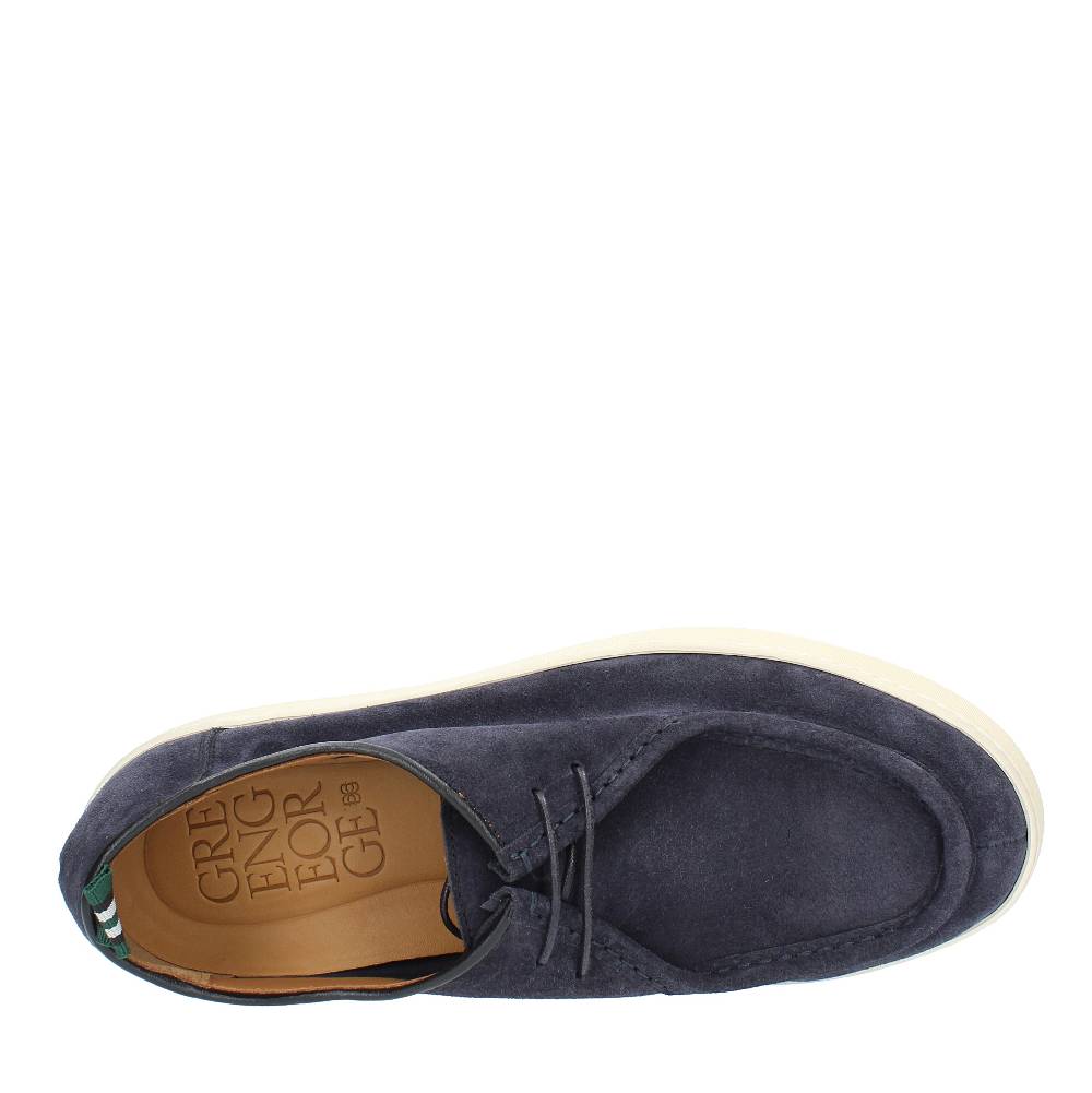 GREEN GEORGE Stringate in camoscio Lightning offer
