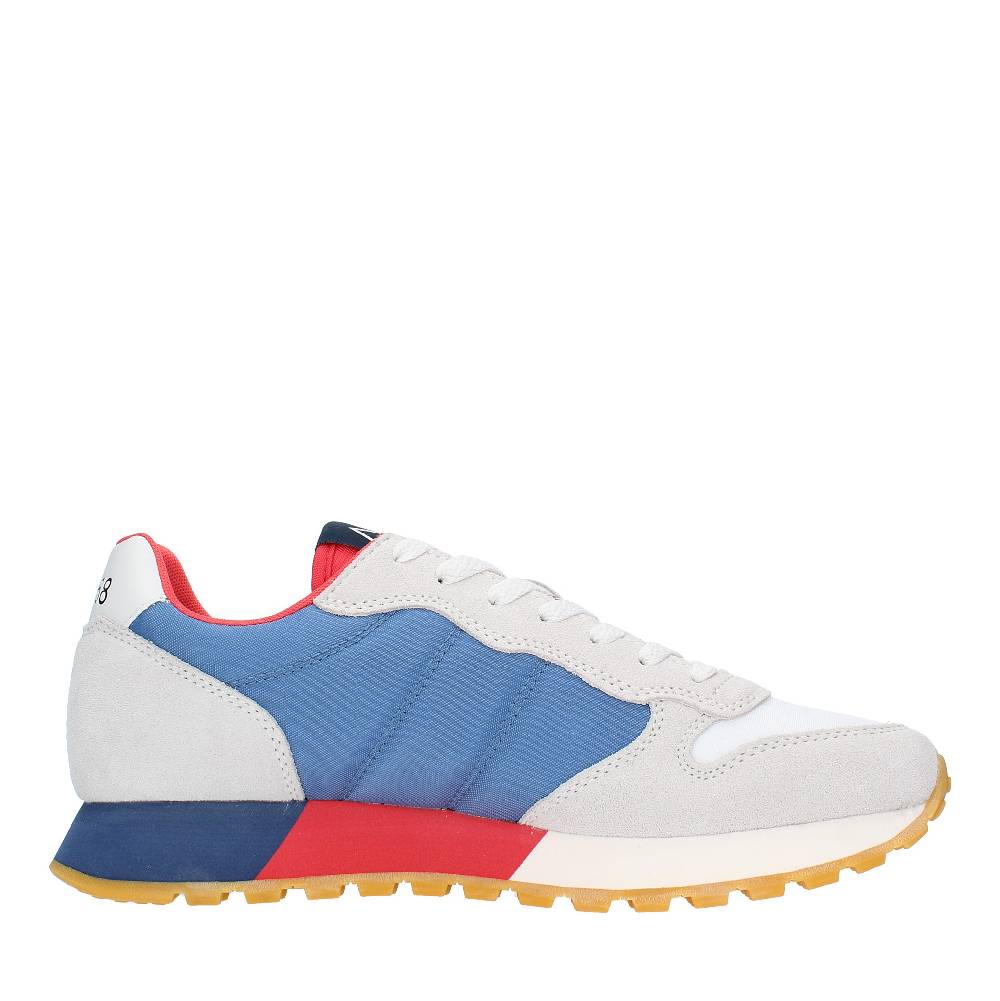 SUN68 Sneakers in pelle camoscio e tessuto Shopping Online