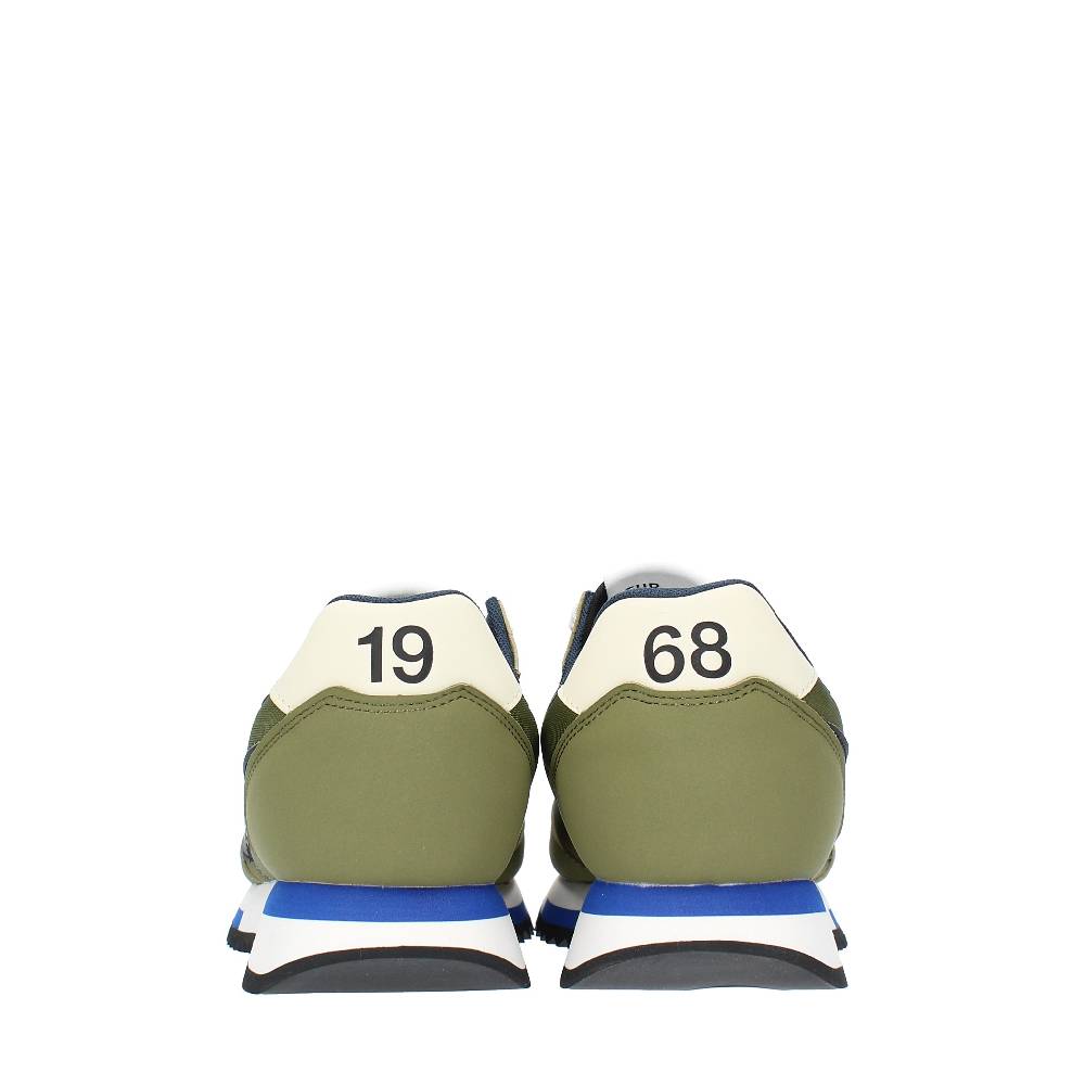 SUN68 Sneakers in pelle e tessuto Sottocosto
