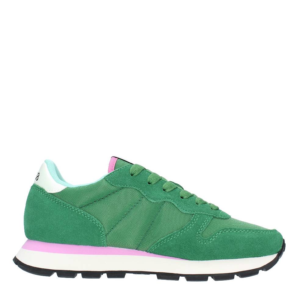 SUN68 Sneakers in camoscio e tessuto Offerta