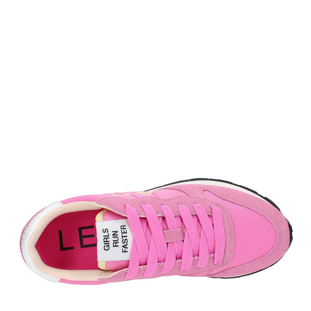 SUN68 Sneakers in camoscio e tessuto Saldi