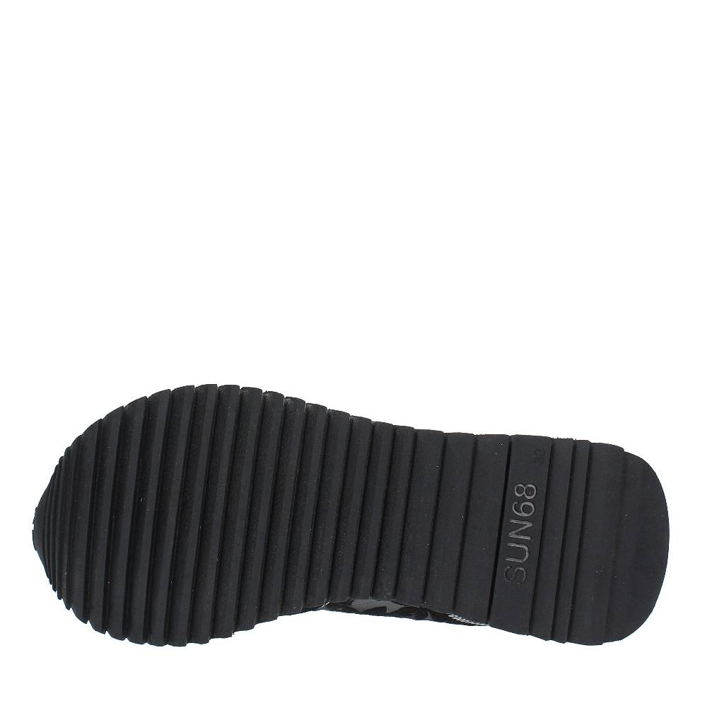 SUN68 Sneakers in camoscio e tessuto Vendita Calda