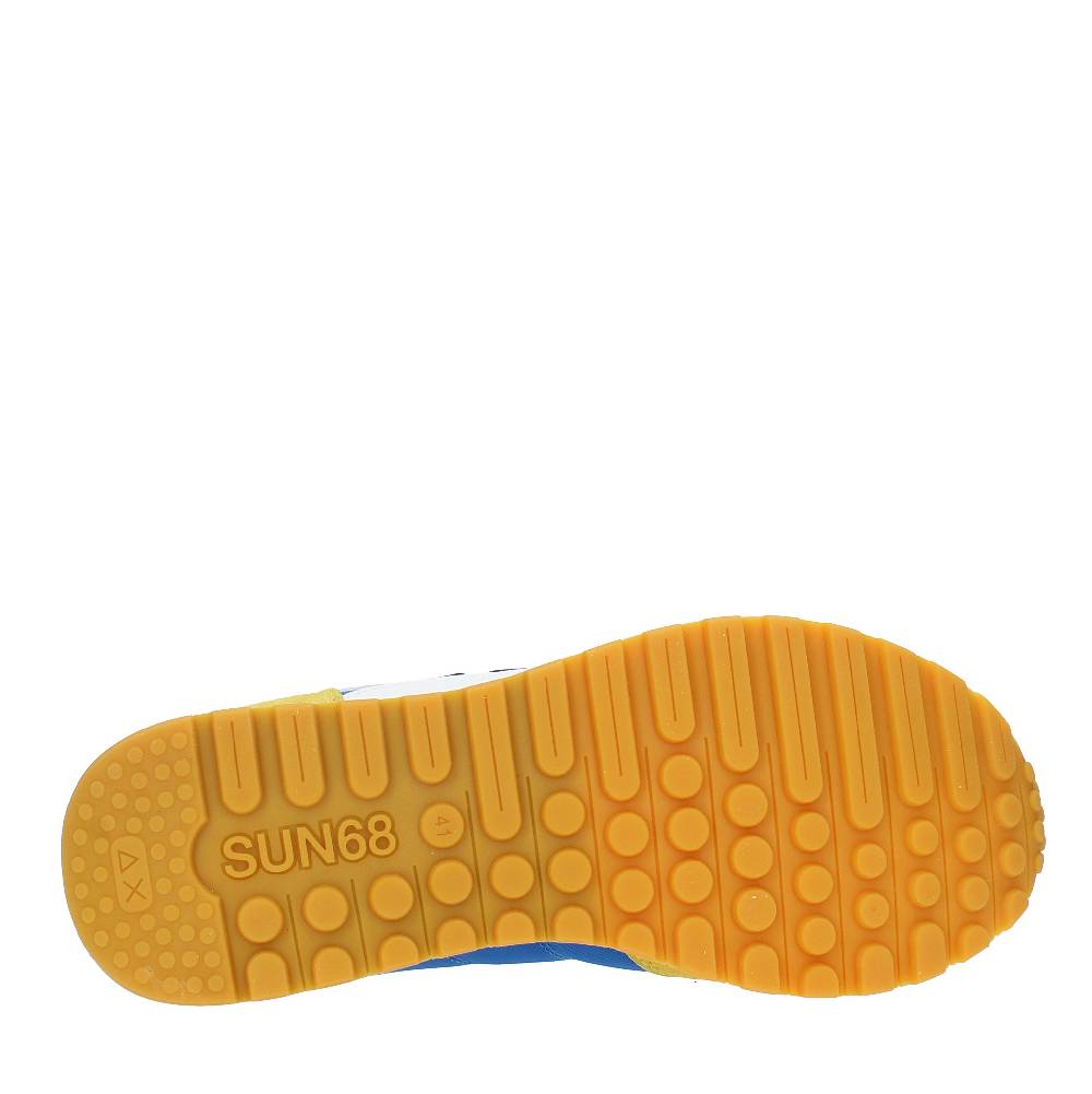 SUN68 Sneakers in pelle camoscio e tessuto Nuova
