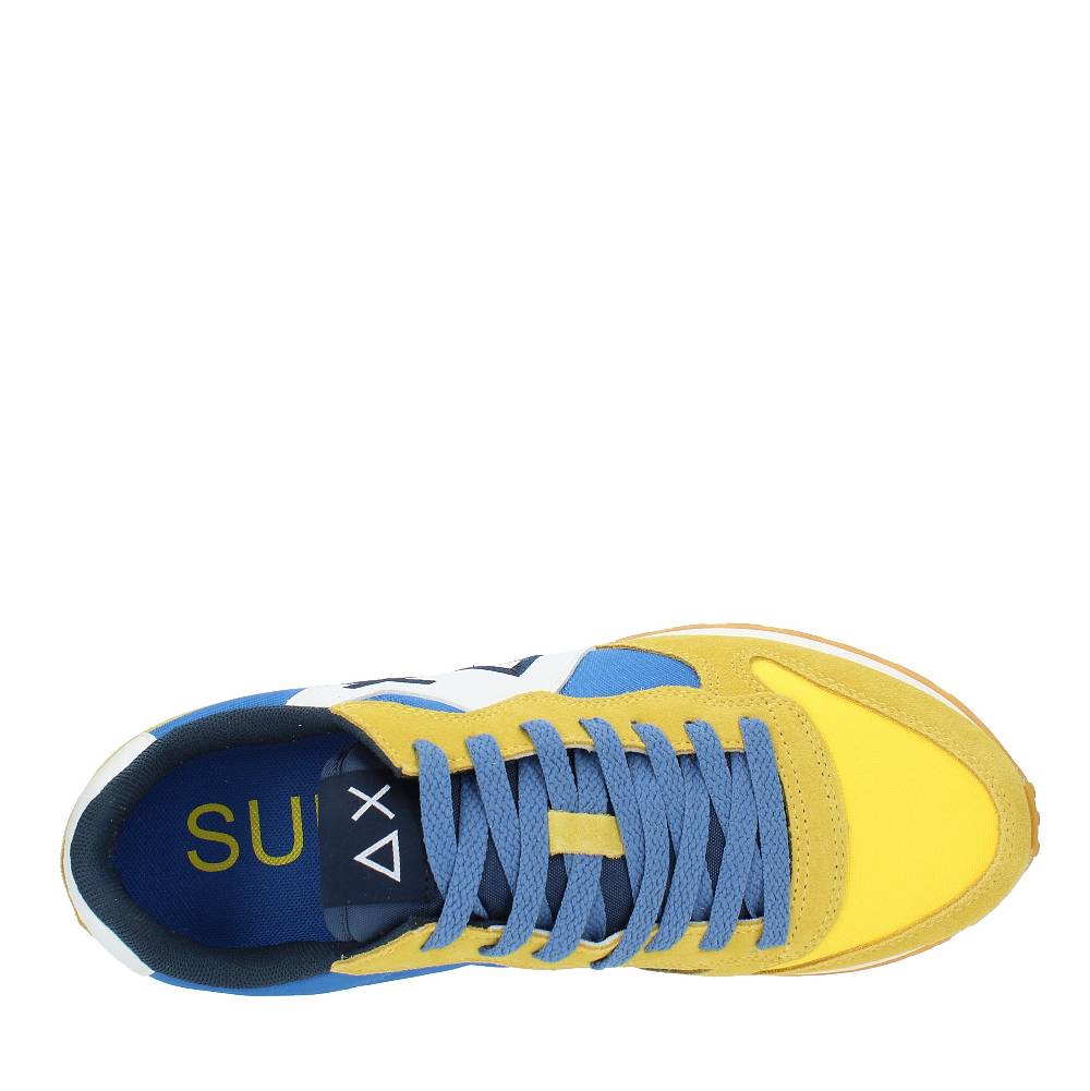 SUN68 Sneakers in pelle camoscio e tessuto Nuova
