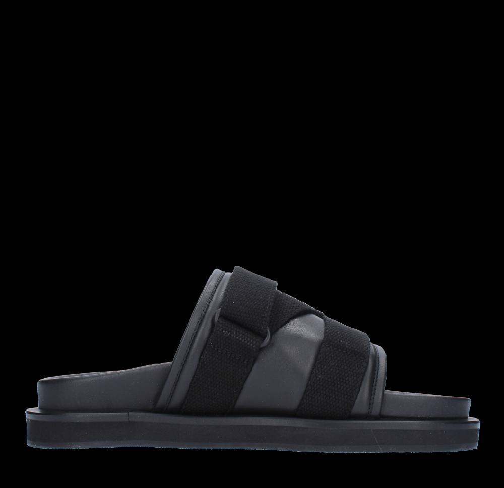 AMBUSH Mules in pelle e tessuto Prezzo di fabbrica