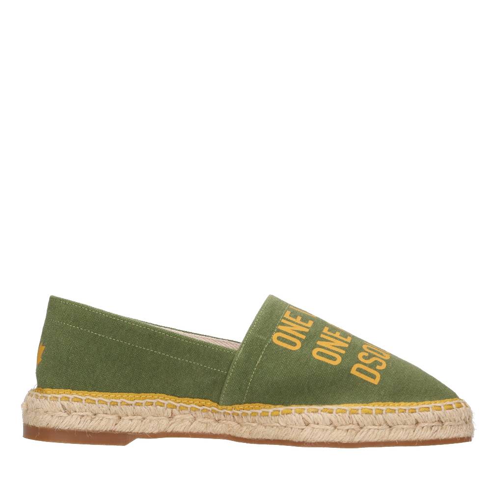 DSQUARED2 Espadrillas in tessuto Offerta Giorno del Papà
