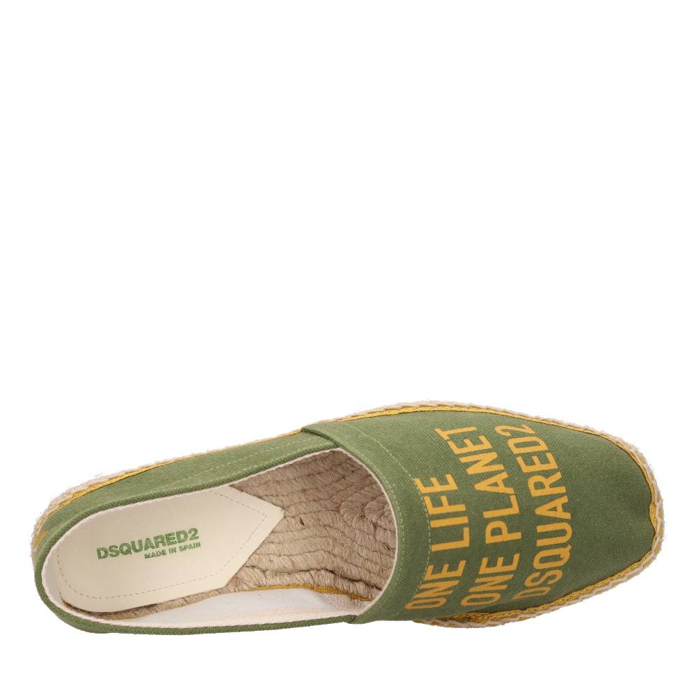 DSQUARED2 Espadrillas in tessuto Offerta Giorno del Papà